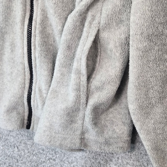 Team USA Beijing 2008 Olympics Fleece Jacket Grey Full Zip Mens XXL Made in USA - Picture 13 of 13